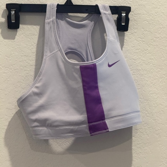 Nike Lavender and Violet Reversible Sports Bra - Picture 2 of 5